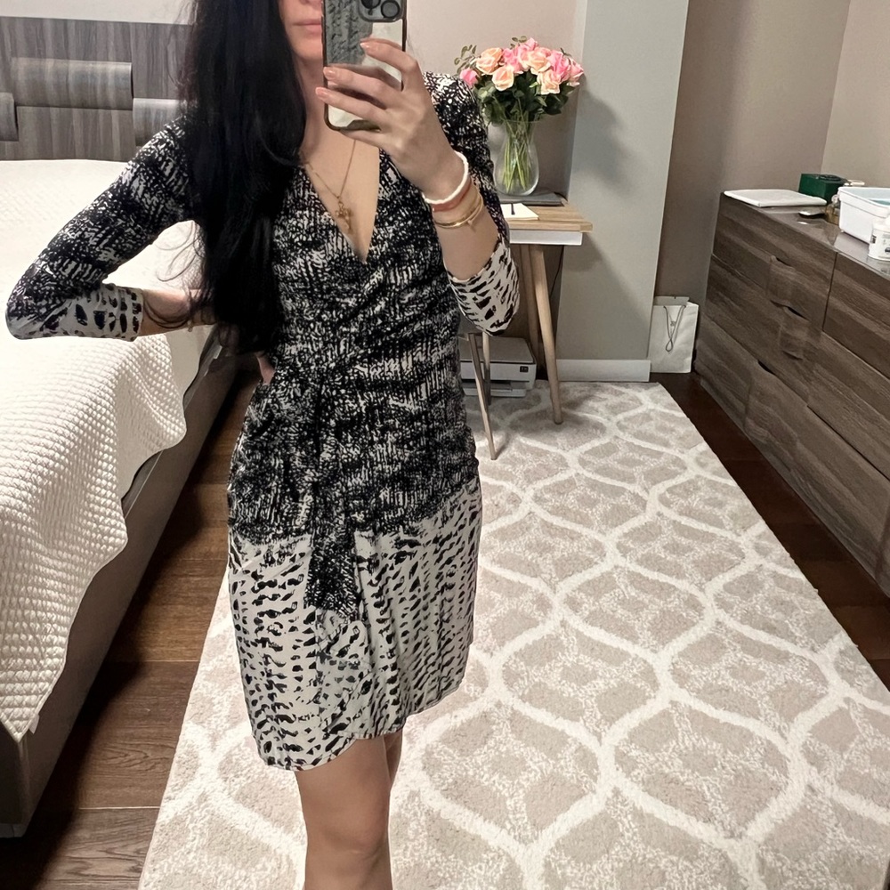 Bcbg wrap dress